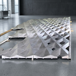 Sistema de Fachada de Pared Cortina de Aluminio Personalizado, Revestimiento Exterior Impermeable y Resistente al Fuego para Edificios Comerciales - Product Image 2