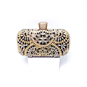 Sac à main pour femme 2026 style européen et américain, pochette de soirée ornée de strass pour fêtes et tenues habillées - Product Image 4