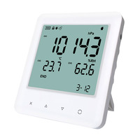 Termómetro Digital, Higrómetro, Medidor de Presión Atmosférica, Monitor de Temperatura y Humedad