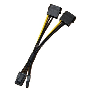 Kép Molex lp4 4 pin để PCIe 8 Pin PCI-E Express chuyển đổi Adapter cáp điện - Product Image 1