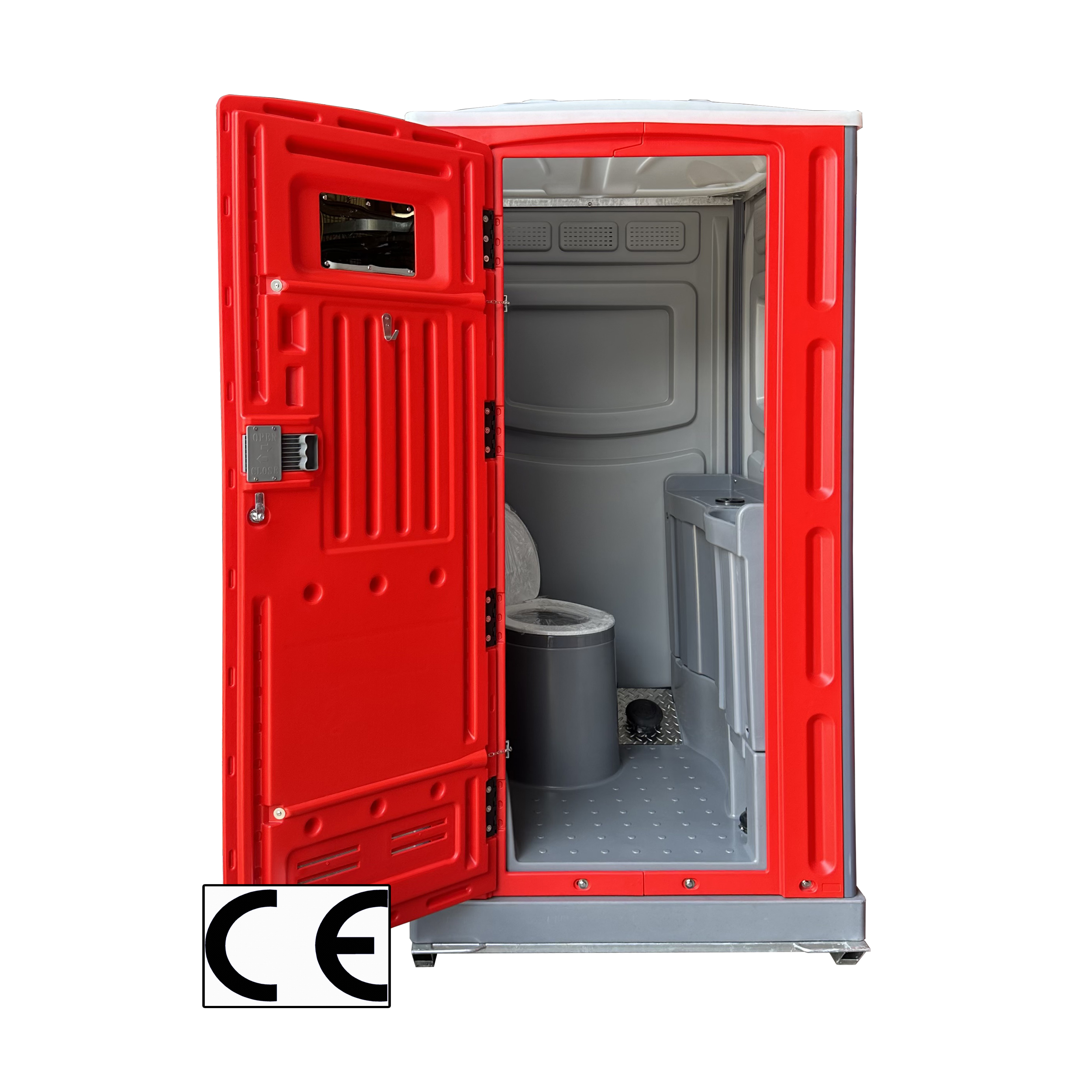 Portable Chemical Toilet For Adults Mobile Sale Red Color More Customers Like Model Hot All Over World Restroom Seller