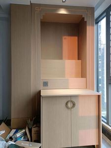 Altar Budista de Alta Capacidad de Carga, Fácil de Instalar y Desmontar, Nicho para Buda, Mueble para Sala de Estar - Product Image 5