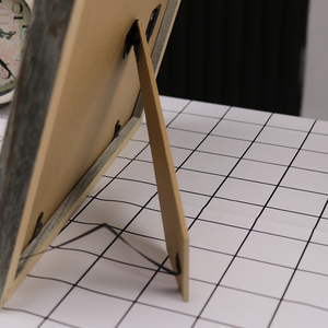 FSC & BSCI-Pantalla de pie y decoración de mesa para 4x6 fotografías, marco de fotos de madera, marco de fotos individual - Product Image 5