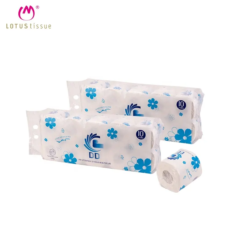 HOT sale toilet paper 3 ply 143 sheets cheap jumbo roll toilet paper tissue