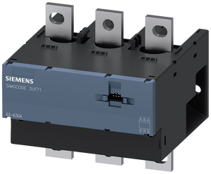 SIEMENS SIMOCODE 3UF71 โมดูลรับสัญญาณกระแสและแรงดันไฟฟ้า 63-630A อุปกรณ์เสริมรีเลย์เชื่อมต่อบัสบาร์ขนาด 145 มม. - Product Image 1