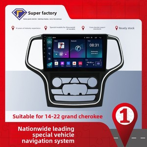 เฟรมวิทยุติดรถยนต์แอนดรอยด์10.1นิ้ว2 + 32G CarPlay ไร้สาย Android อัตโนมัติสำหรับ Jeep Grand Cherokee 2014-2017 IPS DSP GPS Rds WIFI - Product Image 2