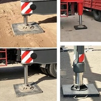 Support de nivellement de sol avec poignée orange, patte de stabilisation résistante aux chocs, vente en gros, approvisionnement en vrac