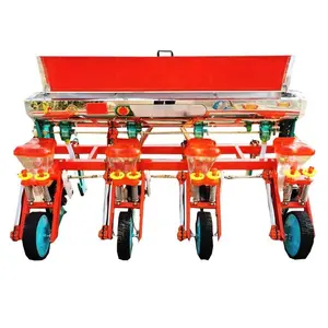 sorghum bean sunflower seeder machine tractor 4 row maize seeder