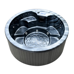 Commercial Grade Whirlpool Round Massage Tub <strong>Luxury</strong> Jet Bath Tub for Hotel <strong>Spa</strong> Resort Entertainment - Product Image 2