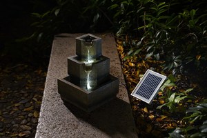 Nouvelle <span class=keywords><strong>fontaine</strong></span> d'eau <span class=keywords><strong>à</strong></span> <span class=keywords><strong>énergie</strong></span> <span class=keywords><strong>solaire</strong></span> avec bol pour décoration extérieure et de jardin Décoration extérieure - Product Image 3