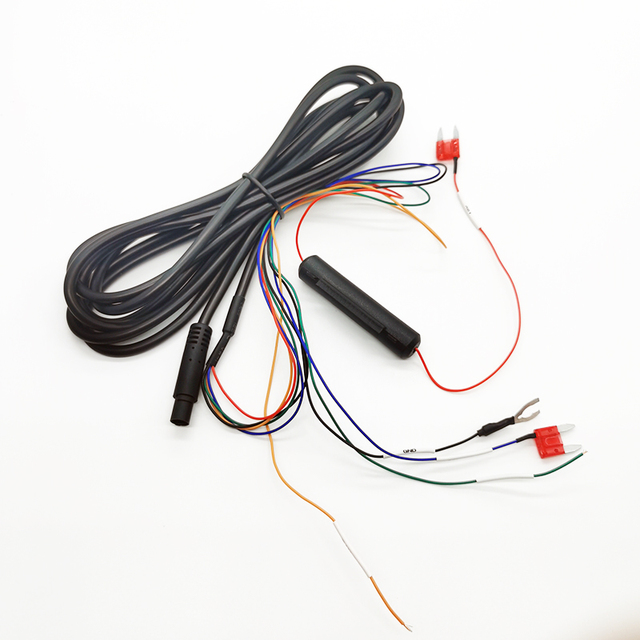 Customized Extension Terminal Wire Slim 8 Pin Mini Din Male Cable for Car Video Audio Car Recorder System