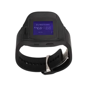 Oudere Alzheimer Ziekte Gps Tracking Watch Met Temperatuur En Riem Off Alarm Bt Hartslag Pols Tracker