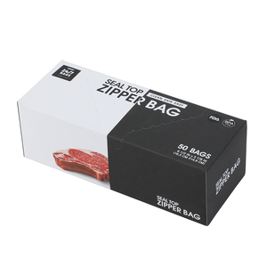 ถุงซิปล็อคแบบมีซิปขนาดใหญ่พิเศษ ทนทาน ใช้ซ้ำได้ พิมพ์โลโก้ได้ - Product Image 6
