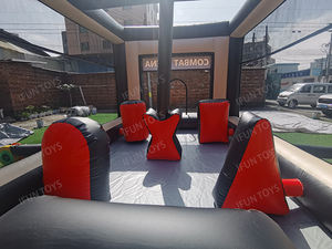 Combatarena Inflatable chiến trường trở ngại/<span class=keywords><strong>Battlezone</strong></span> thể thao <span class=keywords><strong>Arena</strong></span> Inflatable paintball lĩnh vực cho trẻ em và người lớn - Product Image 5
