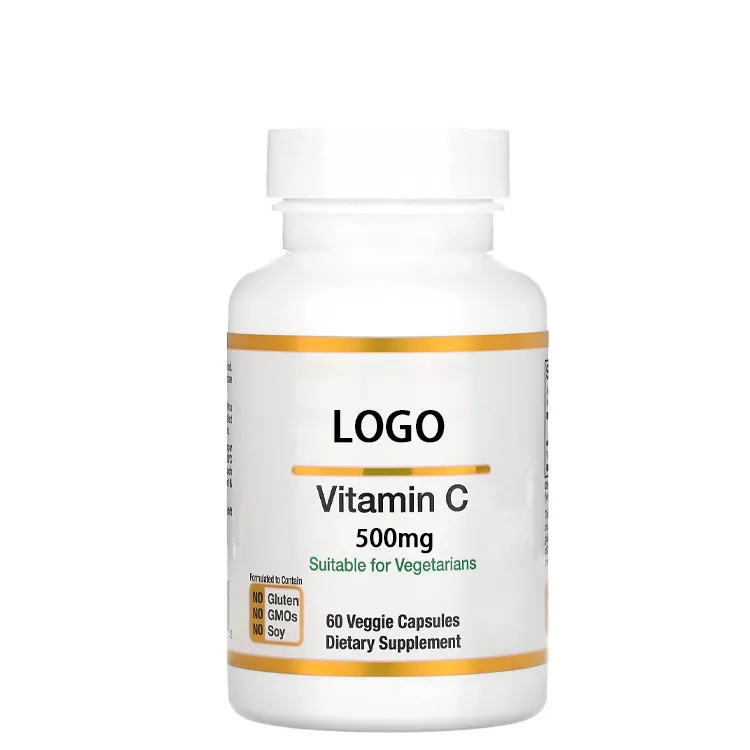 Werkseitig angepasste Haut aufhellung produkte Vitamin C-Tabletten 500mg Vitamin C-Kapseln