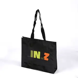 Good Price Promotion Item Non Woven Shopping Bag Material Fabric Non Woven Black Tote Non Woven Shopping Bag