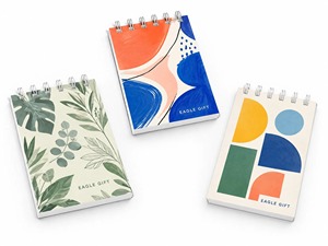 Carnets à couverture rigide bon marché en gros, reliure spirale personnalisée - Product Image 1