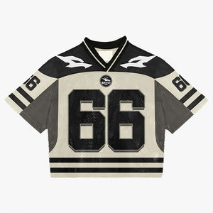 Nueva Camiseta Deportiva Casual de Fútbol Americano para Hombre, Estilo Vintage de Baloncesto, Manga Corta, Hip Hop, Moda Urbana - Product Image 4