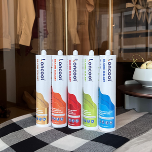 LONCOOL Mastic <span class=keywords><strong>silicone</strong></span> neutre imperméable pour le calfeutrage des joints de portes et fenêtres, réparation et construction - Product Image 2