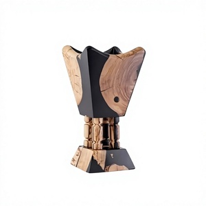 Brûleur à Bakhoor de Luxe en Résine et Bois – Approvisionnement Direct Usine pour Voyage, Maison, Bureau, Cadeau – Décoration Parfumée Arabe – Cadeau Mondial - Product Image 1