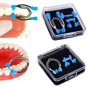 Dental Matrix Sectional Contoured Metal Spring Clip Rings Clamps Wedges Forming Sheet Clips Dentist Tools
