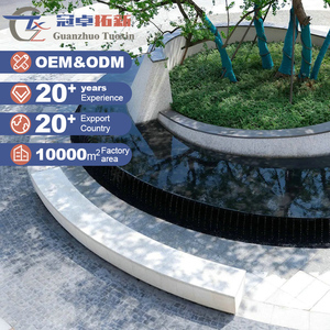 Banco de Hormigón para Plantar Árboles, Robusto y Duradero, Bancos de Piedra para Parques y Paisajismo, para Proyectos de Arquitectura Paisajística - Product Image 3