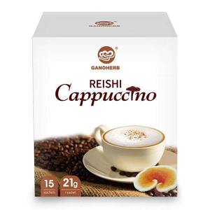 Cappuccino Reishi Sin Azúcar OEM, Extracto Orgánico de Ganoderma, Mezcla Premium de Café Negro Instantáneo, Especias, Hierbas, Alimento para el Bienestar - Product Image 5