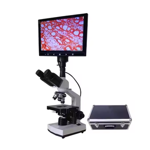 กล้องจุลทรรศน์ชีวภาพ Boshida BD-YDX2002H พร้อมแท่นอุ่นและหน้าจอ LCD ดิจิตอล สำหรับการวิเคราะห์และสังเกตการณ์เซลล์เม็ดเลือดสด - Product Image 1