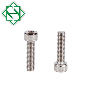 Tornillos de Cabeza Hexagonal Niquelados, Tornillos para Altavoces M4 M5 M6 M8 M10 M12 Grado 8.8 <span class=keywords><strong>Din</strong></span> <span class=keywords><strong>912</strong></span>, Tornillos de Zinc y Carbono - Product Image 4