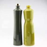 Bouteilles de vin vides en céramique, 50 pièces, verre de production professionnel, emballage de vin, Transparent ou couleur personnalisée, 250ml 500ml
