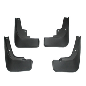 Garde-boue pour Mazda CX-4 20-24 et CX-3 18-24, déflecteurs de pneus de voiture en plastique noir, installation avec ruban adhésif 3m - Product Image 1
