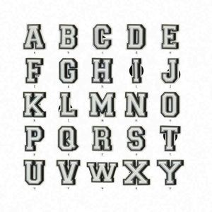 Alphabet et numéro de breloques de chaussures en caoutchouc PVC personnalisés à la mode pour la décoration de bricolage sabots à la mode et cadeaux personnalisés - Product Image 1