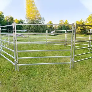 Australia Portable Farm Livestock Panel Galvanized Cattle Fence Panel Horse Round Pen Panels