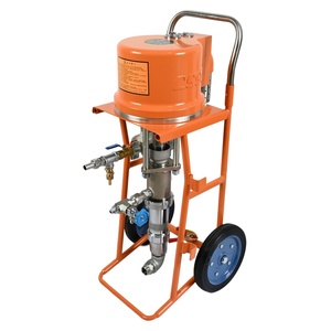 Pistolet de peinture pneumatique sans air de qualité industrielle, buse de 0,8 mm, capacité du réservoir de 25 L/min, rapport 32:1, pour usage en tannerie - Product Image 1