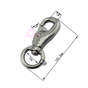 Accesorios para Silla Colgante de Metal Zhibo, Hebillas para Columpio, Herrajes Marinos para Colgar Cestas y Sillas de Mimbre - Product Image 4