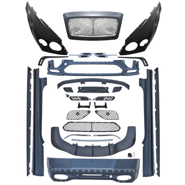 2012-2015 CONTINENTAL GT SUPERSPORT ชุดอัปเกรดร่างกายสำหรับเบนท์ลีย์คอนติเนนตัล Gt 2016-2018