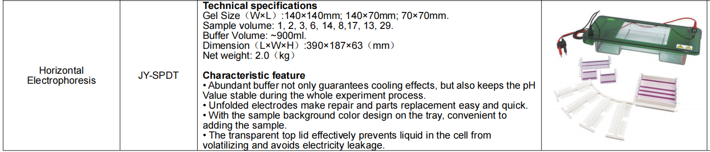 Vertical Gel Electrophoresis System With Electrophoresis