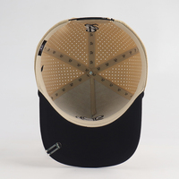 Casquette de baseball 5 panneaux personnalisée pour entreprise de golf, imperméable, respirante, avec logo brodé/PVC, style Gorras