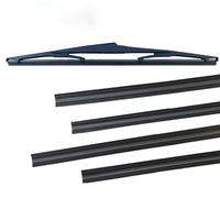 2025 Kction venta al por mayor mejor venta reemplazo otros accesorios de coche 6mm limpiaparabrisas trasero NEGRO GOMA suave limpiaparabrisas trasero recarga