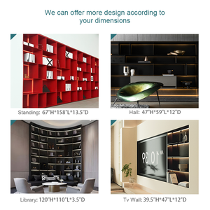 Esquina de Oficina Italiana de estilo francés, joyería decorativa de alta tecnología, estantería Etagere de Metal de acero negro en forma de barco, estanterías - Product Image 6