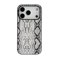 Étui de téléphone antichoc en cuir grainé mat pour iPhone 17 Pro Max 16 Pro 15 14