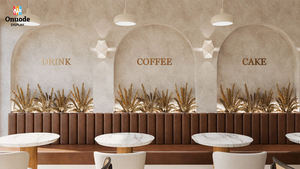 Barra de Bar Moderna para Restaurante |   Muebles de Bar Comerciales de Madera Personalizados con LED |   Solución Integral Ecológica y Resistente para Equipamiento - Product Image 2