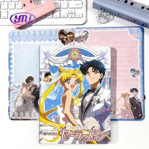 Nouveau cahier à couverture rigide <span class=keywords><strong>Sailor</strong></span> <span class=keywords><strong>Moon</strong></span> A5 2D Anime Pages de couleur Usagi Journal Journal pour la conception à thème et l'utilisation de Kawaii - Product Image 6