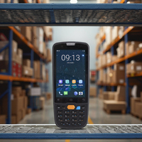 Escáner de Código de Barras Portátil con Pantalla Táctil Completa de 5 Pulgadas, Android 15, PDA IP65, Colector de Datos