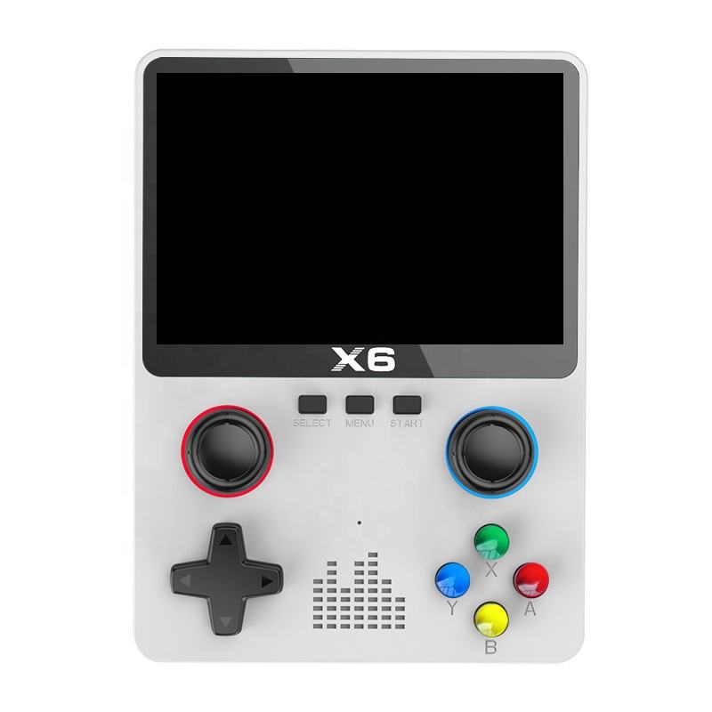 WIE 144G - Console De Jeu Portable Rétro, Système JELOS X55, écran HD, RK3566 Core, 5.5 Pouces