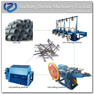 Machine de polissage automatique de clous en fil métallique Zhenda SD-400/SD1000, écologique, capacité 400-1000 kg, puissance 2,2-7,5 kW - Product Image 5