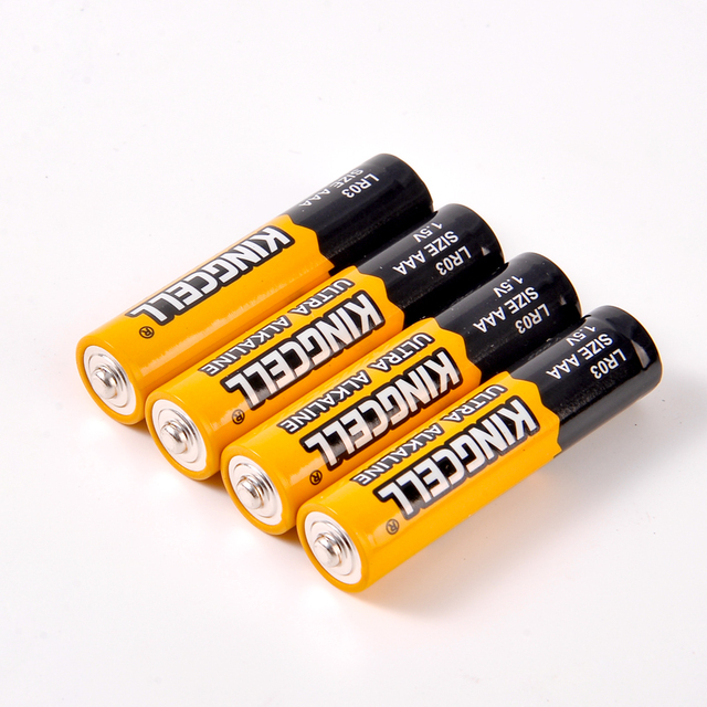 Heavy Duty AAA Alkaline Batteries 1.5V Leak-Proof LR03 Dry Cell for Remote Controllers Clocks Toys & Power Tools 7-Year Warranty