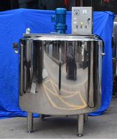 Agitateur en acier inoxydable 1000L Détergent liquide Miel Mélangeur Chauffe-moteur pour la transformation des aliments Homogénéisateur Agitateur