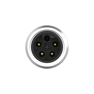 M12 L-Coded 5Pin <b>Waterproof</b> Connector Molded <b>Cable</b> 63V 16A Industrial Use - Product Image 4