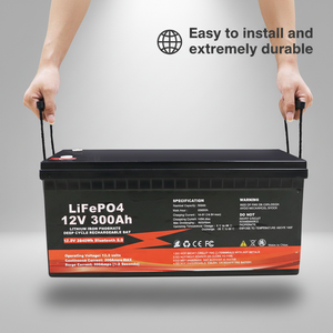 แบตเตอรี่ลิเธียม Lifepo4 12V300Ah พร้อมระบบ BMS สำหรับรถกอล์ฟ เรือ RV พลังงานแสงอาทิตย์ แบตเตอรี่สำรองพลังงานในครัวเรือน - Product Image 6